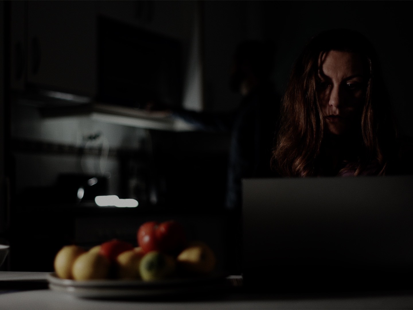 A still from Claustrophilia — the visual language The Mistress will extend.